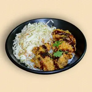 Hình ảnh Cơm gà chiên xốt - kaarage don