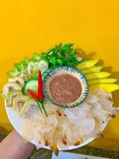 Hình ảnh Chân Sứa Mắm Ruốc (tặng rong sụn)
