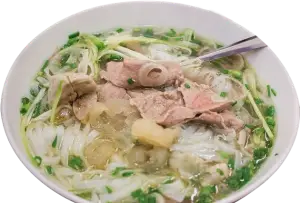Hình ảnh phở tái gân 