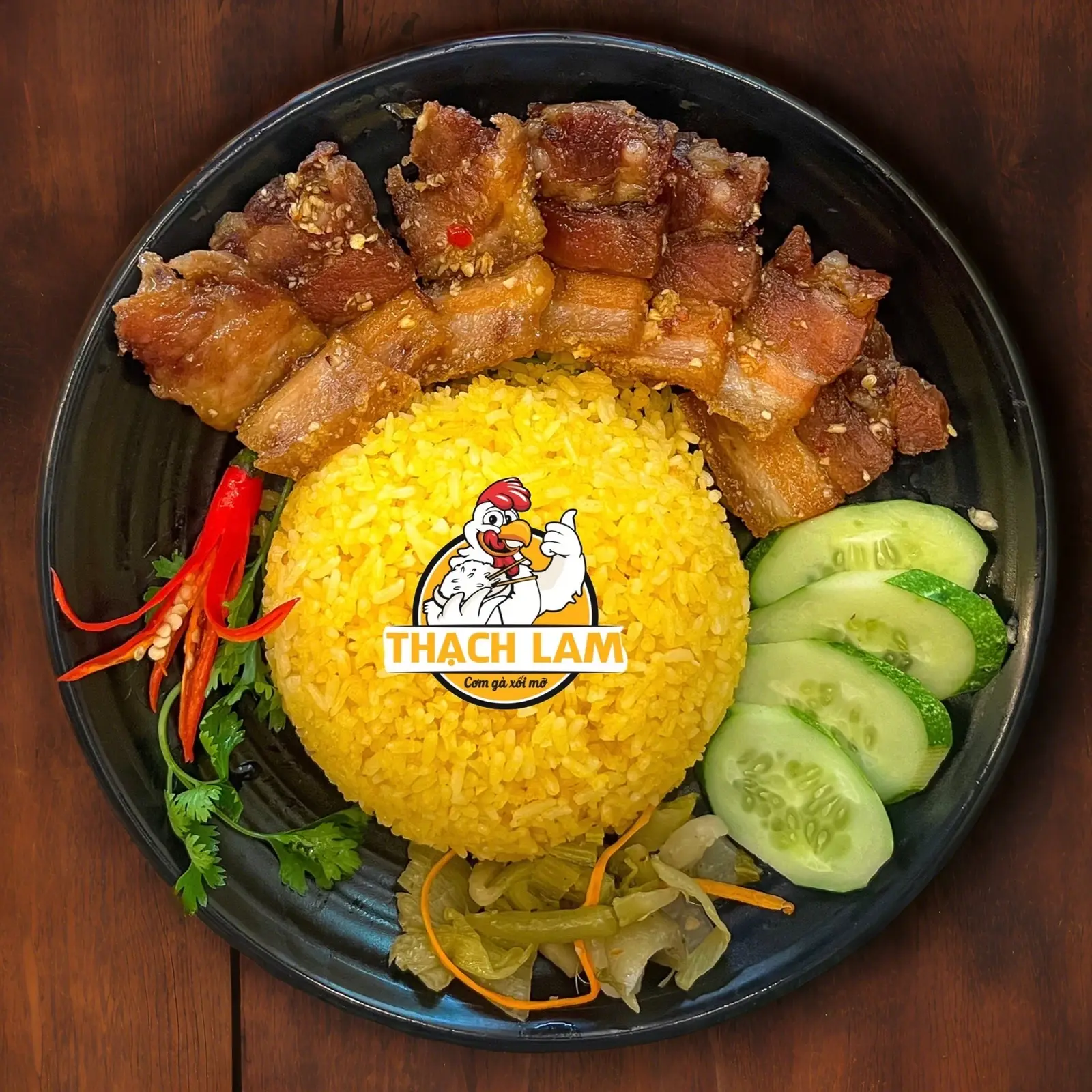 Hình ảnh Cơm Ba Rọi Lắc Mắm