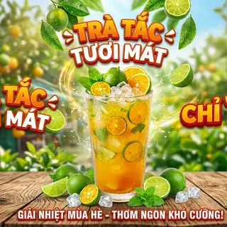Hình ảnh Trà Tắc 800ml
