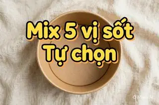 Hình ảnh Bánh BLTM sốt 5 vị tự chọn