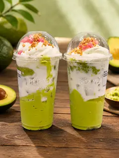 Hình ảnh Bơ dừa kem cốm 