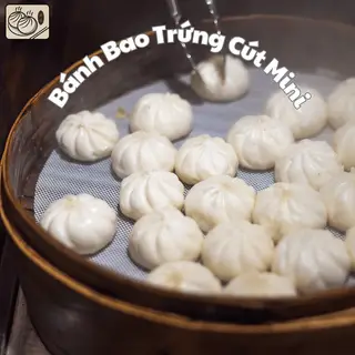 Hình ảnh Bánh bao trứng cút mini