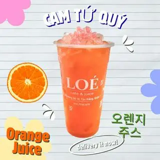 Hình ảnh Nước ép CAM TỨ QUÝ topping 