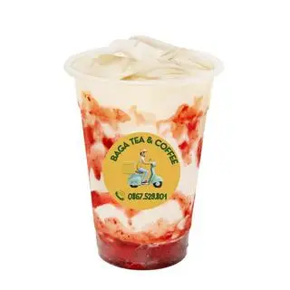 Hình ảnh Latte Dâu
