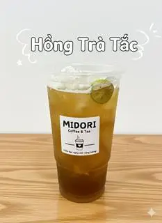 Hình ảnh Hồng trà tắc siêu to khổng lồ