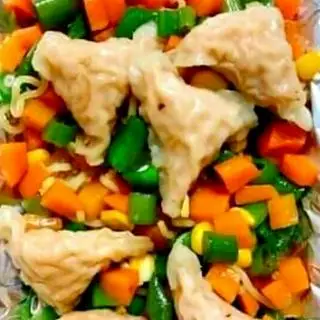 Hình ảnh Mì trộn há cảo