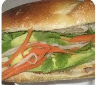 Hình ảnh Bánh mì chả chay