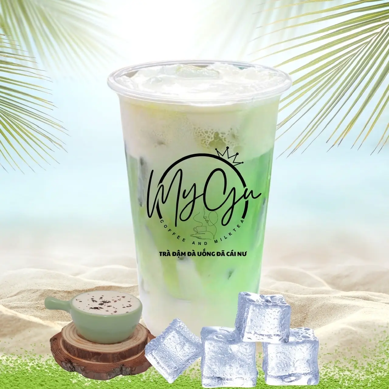 Hình ảnh Matcha bông tuyết 700ml