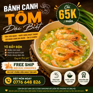 Hình ảnh bánh canh Tôm