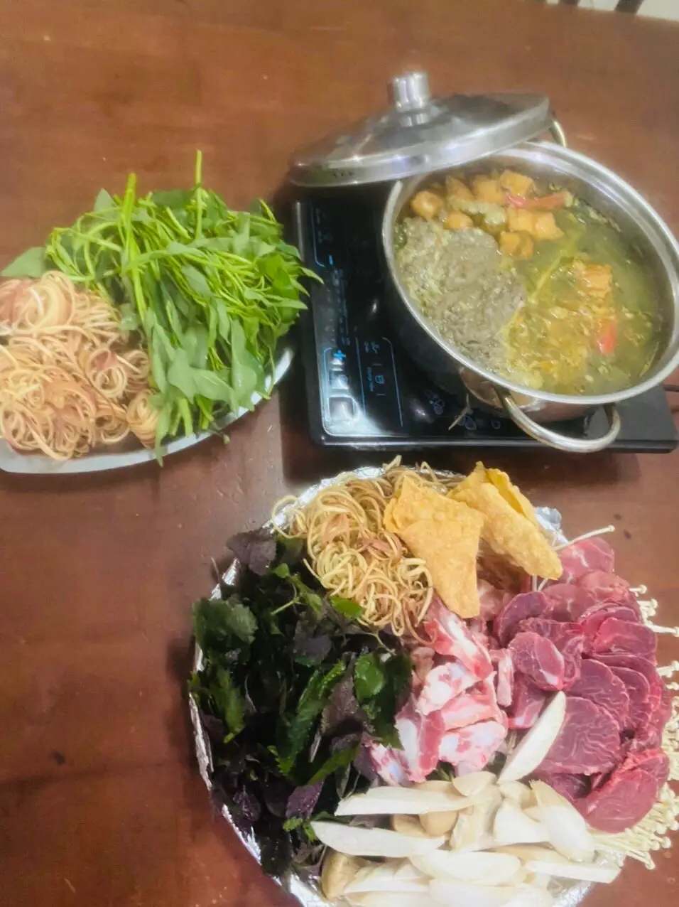 Hình ảnh Lẩu sụn - bò (size dành cho 2-3 người ăn 