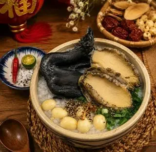 Hình ảnh CHÁO GÀ + 2 CON BÀO NGƯ 