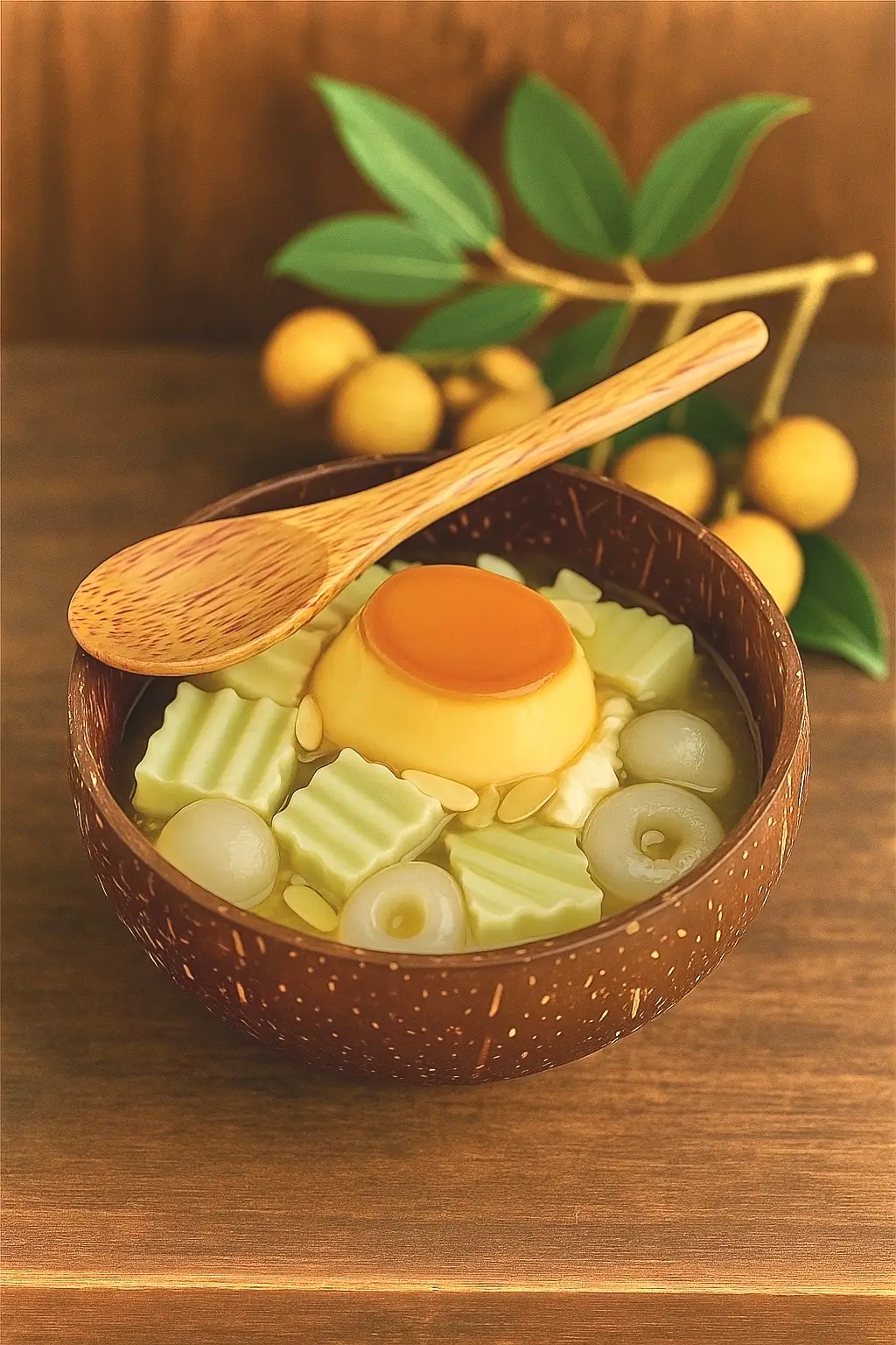 Hình ảnh Chè khúc bạch caramen