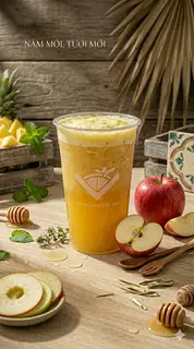 Hình ảnh Nước Ép Thơm + Táo 
