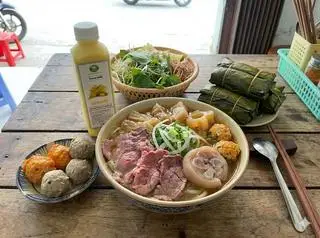 Hình ảnh COMBO Chắc Bụng 1 người (Bún + Sữa/nước)