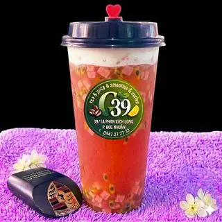 Hình ảnh Trà ổi hồng chanh dây - 700ml