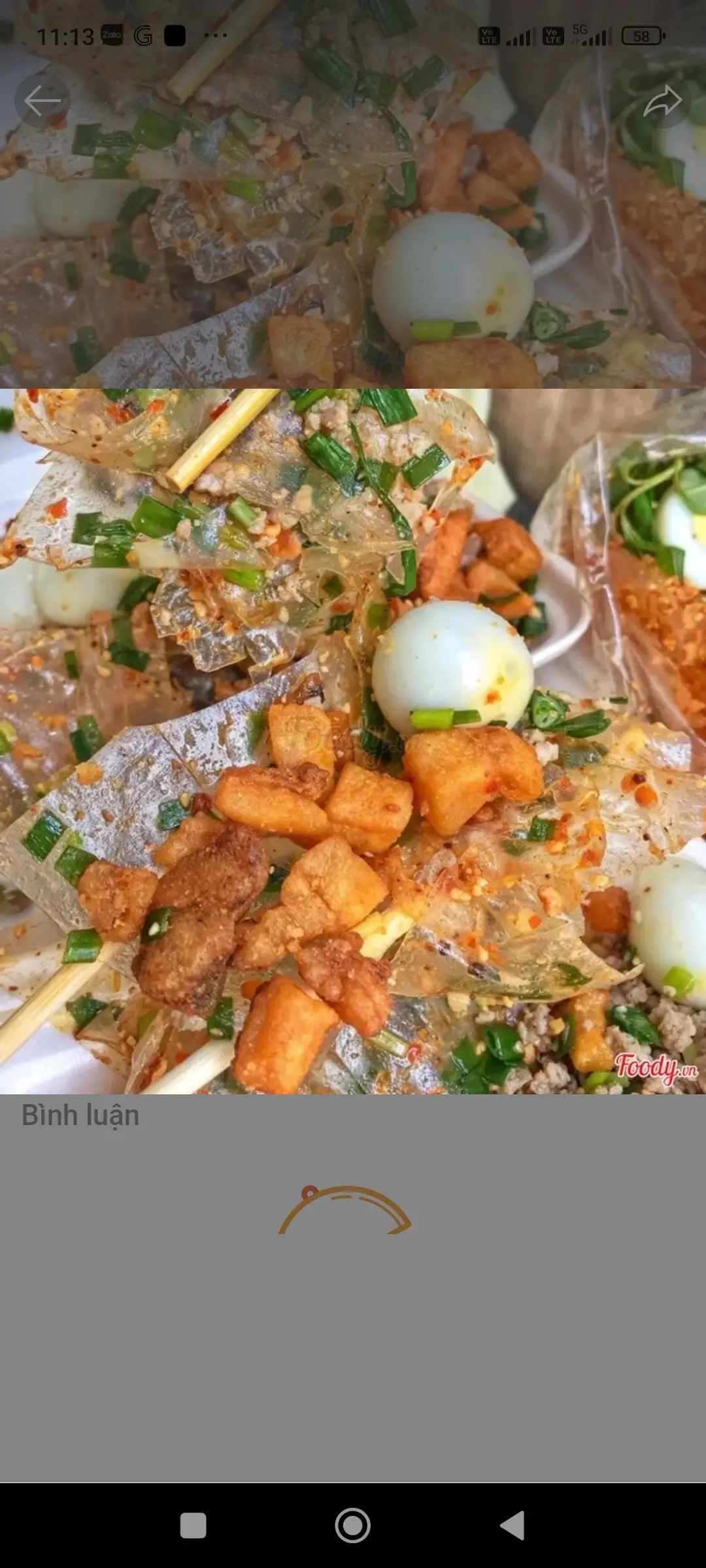 Hình ảnh Bánh tráng mỡ hành tóp mỡ 