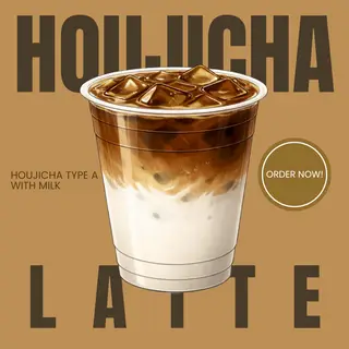 Hình ảnh Houjicha Latte