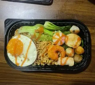 Hình ảnh Mì trộn đặc biệt full topping - 1 vắt rưỡi mì
