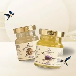 Hình ảnh Combo 1 yến chưng hoa nghệ tây - 1 yến chưng long nhãn