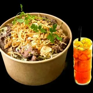 Hình ảnh Combo 2 Suất bún nhiều thịt bò - 2 Trà quất