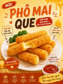 Hình ảnh phô mai que