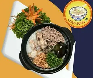 Hình ảnh Cháo sườn + thịt bằm+ bắc thảo