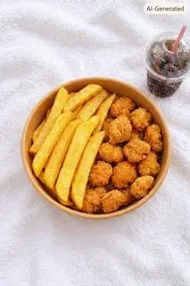Hình ảnh Combo gà - khoai tây - nước