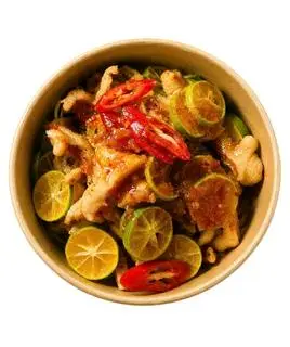 Hình ảnh Chân gà sốt thái