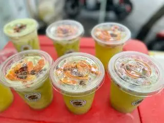 Hình ảnh Nước mía Cậu Hy (Nước mía Mỹ Tho) ly khổng lồ 800ml