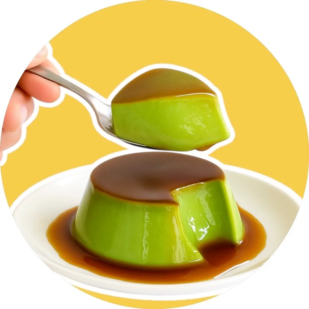 Hình ảnh Caramen vị matcha (hộp)