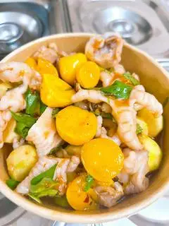 Hình ảnh Chân Gà Rút Xương  mix Trứng Non SIZE L