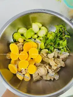 Hình ảnh Gân Bò Mix Trứng Non
