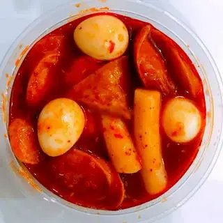 Hình ảnh Tokbokki chả cá Hàn Quốc