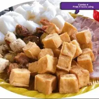 Hình ảnh Combo 4  - kèm 4 nước