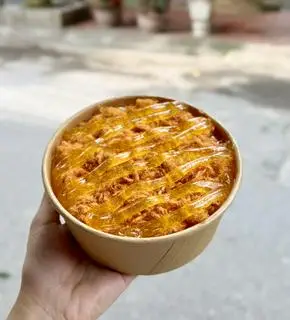 Hình ảnh Bông Lan Ruốc Gà Cay