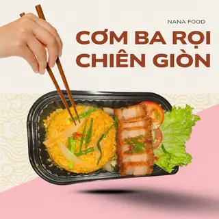 Hình ảnh Cơm Ba Rọi Heo Chiên Giòn 