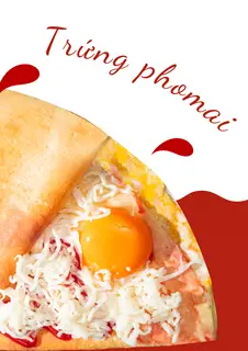 Hình ảnh Bánh crepe trứng - phomai
