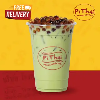 Hình ảnh Trà Sữa Thái Xanh Trân Châu