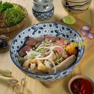 Hình ảnh Bún bò tái - bắp - gân - chả