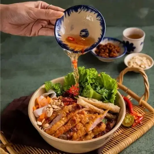 Hình ảnh Bún nem nướng 