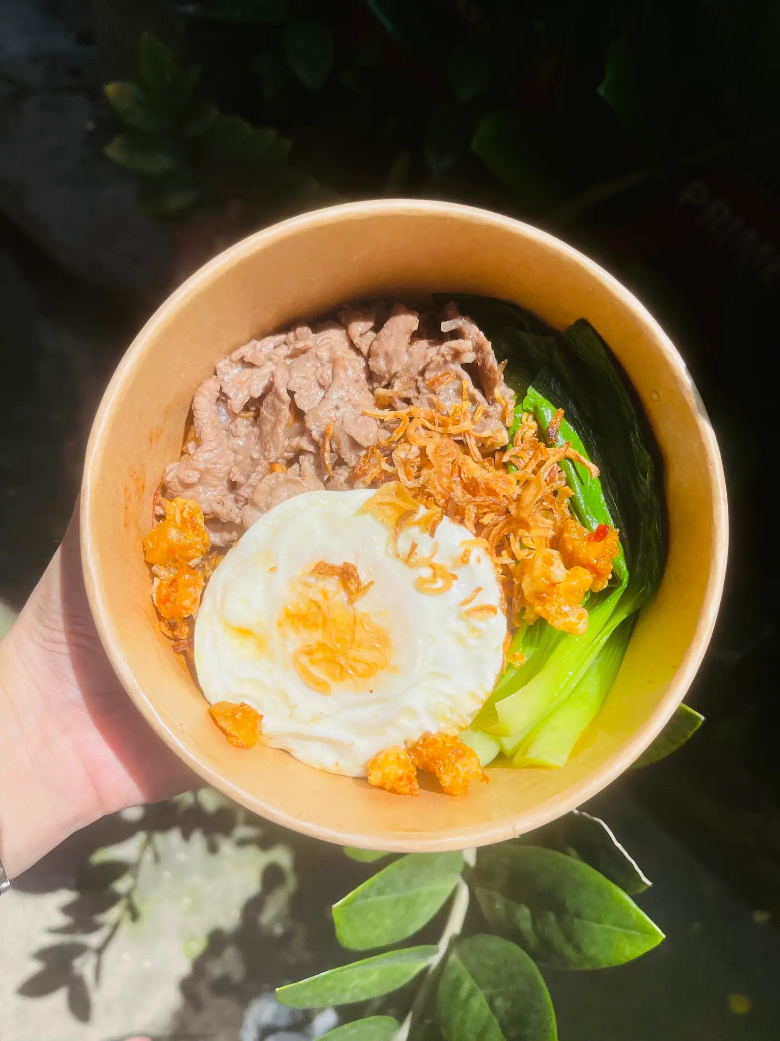 Hình ảnh Mì trộn Bò -Trứng 