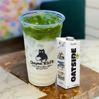 Hình ảnh Matcha latte - sữa oatside
