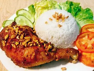 Hình ảnh Cơm đùi gà