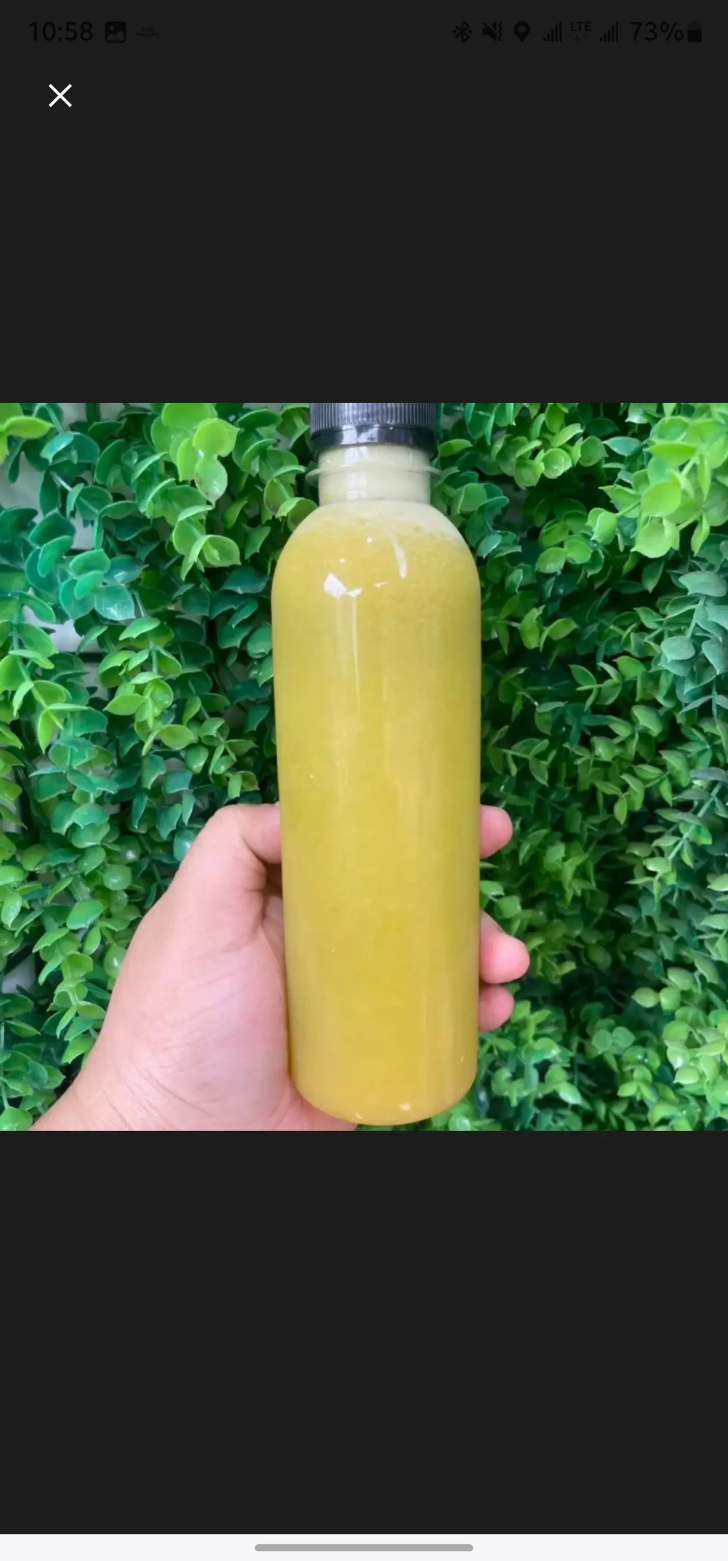 Hình ảnh Chai nước ép táo - cần tây - dưa leo