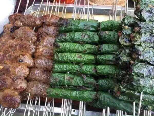 Hình ảnh 1 bò lá lốt - 1 bò mỡ chài - 1 gỏi bò nhỏ