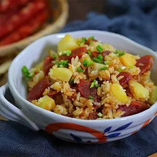Hình ảnh Combo : Cơm chiên trứng ốp la lạc xưởng