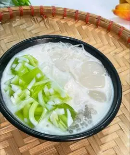 Hình ảnh Chè thạch dừa non lá dứa