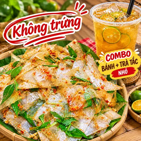 Hình ảnh Combo Bánh Dẻo Trộn+ Trà Tắc 